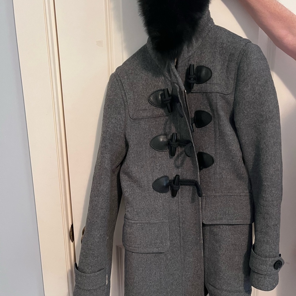 Vintage burberry coat